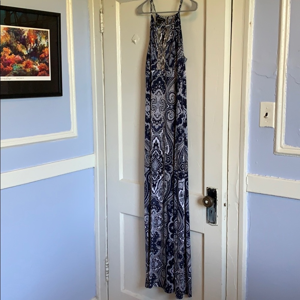 Maxi INC Dress size medium, navy